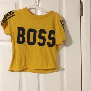 Juniors Boss half tee
